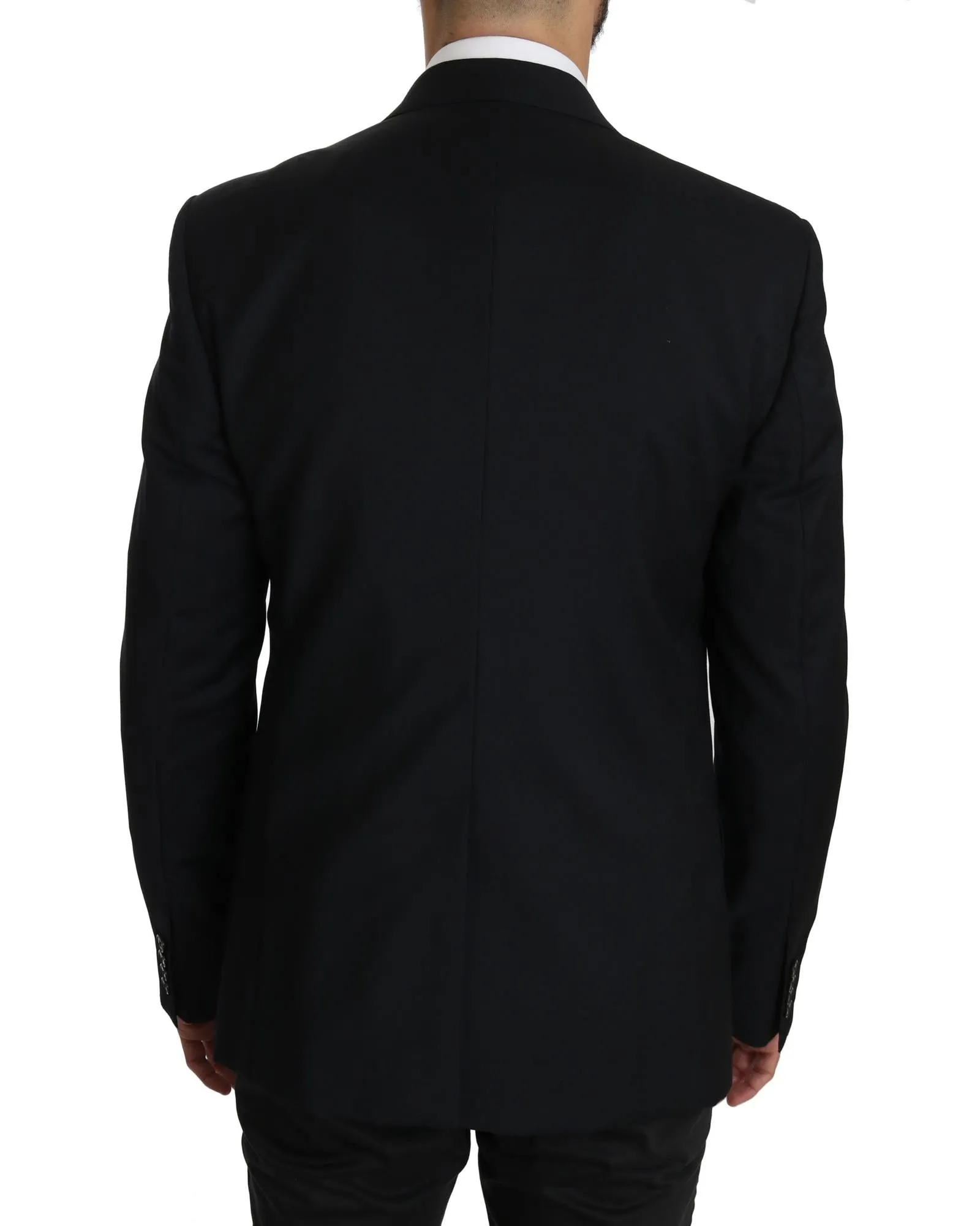 Dolce & Gabbana Classic Fit Single Breasted Blazer - Black