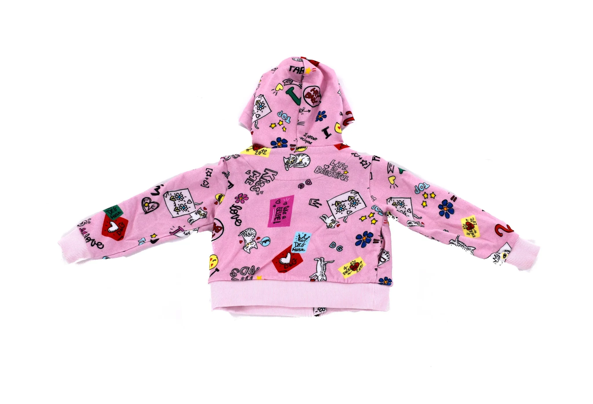 Dolce & Gabbana, Girls Hoodie, 3 Years