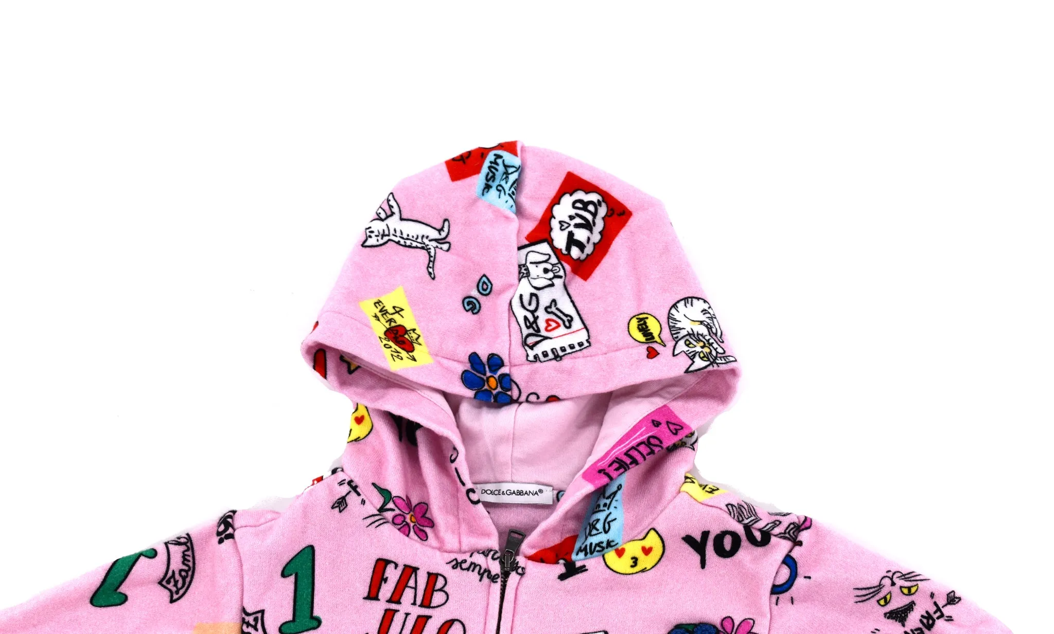 Dolce & Gabbana, Girls Hoodie, 3 Years