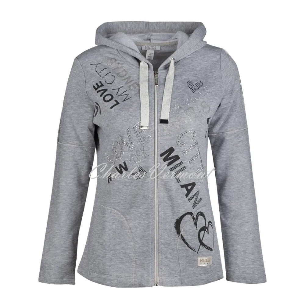 Dolcezza Hoodie Jacket – Style 22123 (Heather Grey)