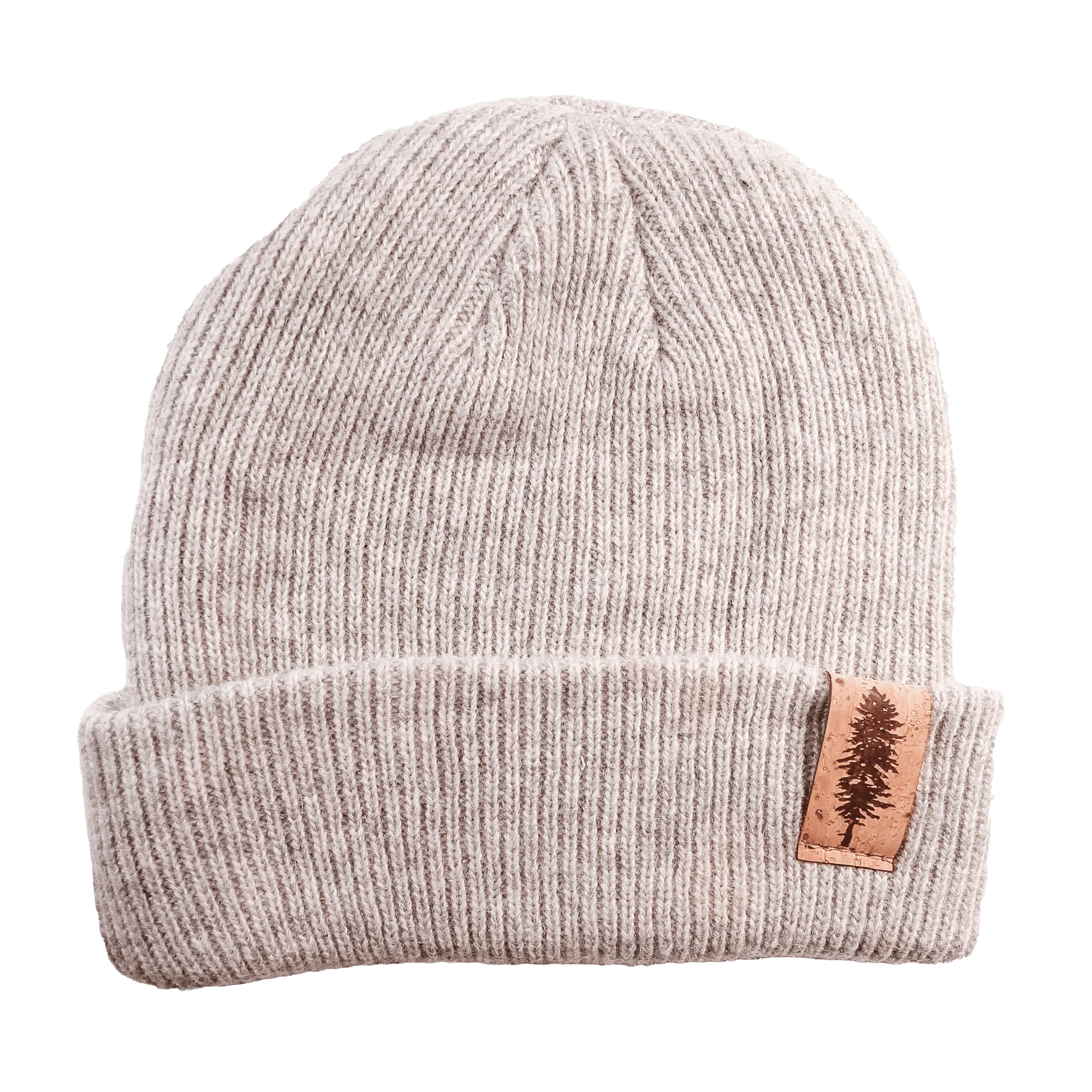 Doug Fir 100% Merino Wool   Cork Beanie | Heather