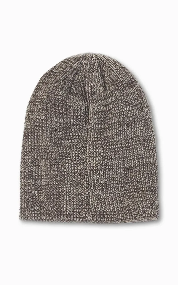 EAH8920 Two Tone Knit Slouchy Beanie