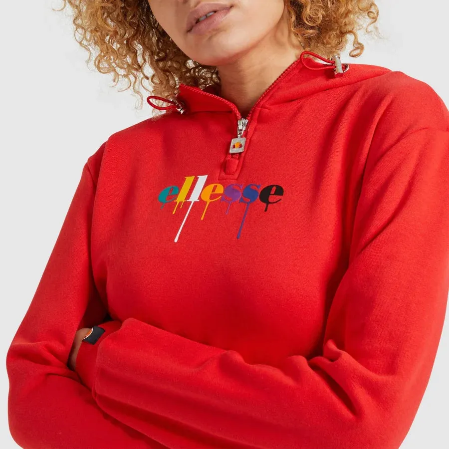 Ellesse Toma Hoodie - Womens - Red