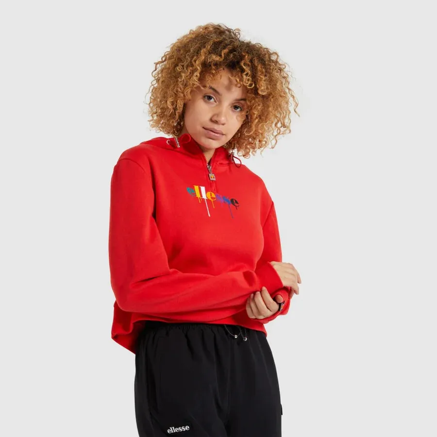 Ellesse Toma Hoodie - Womens - Red