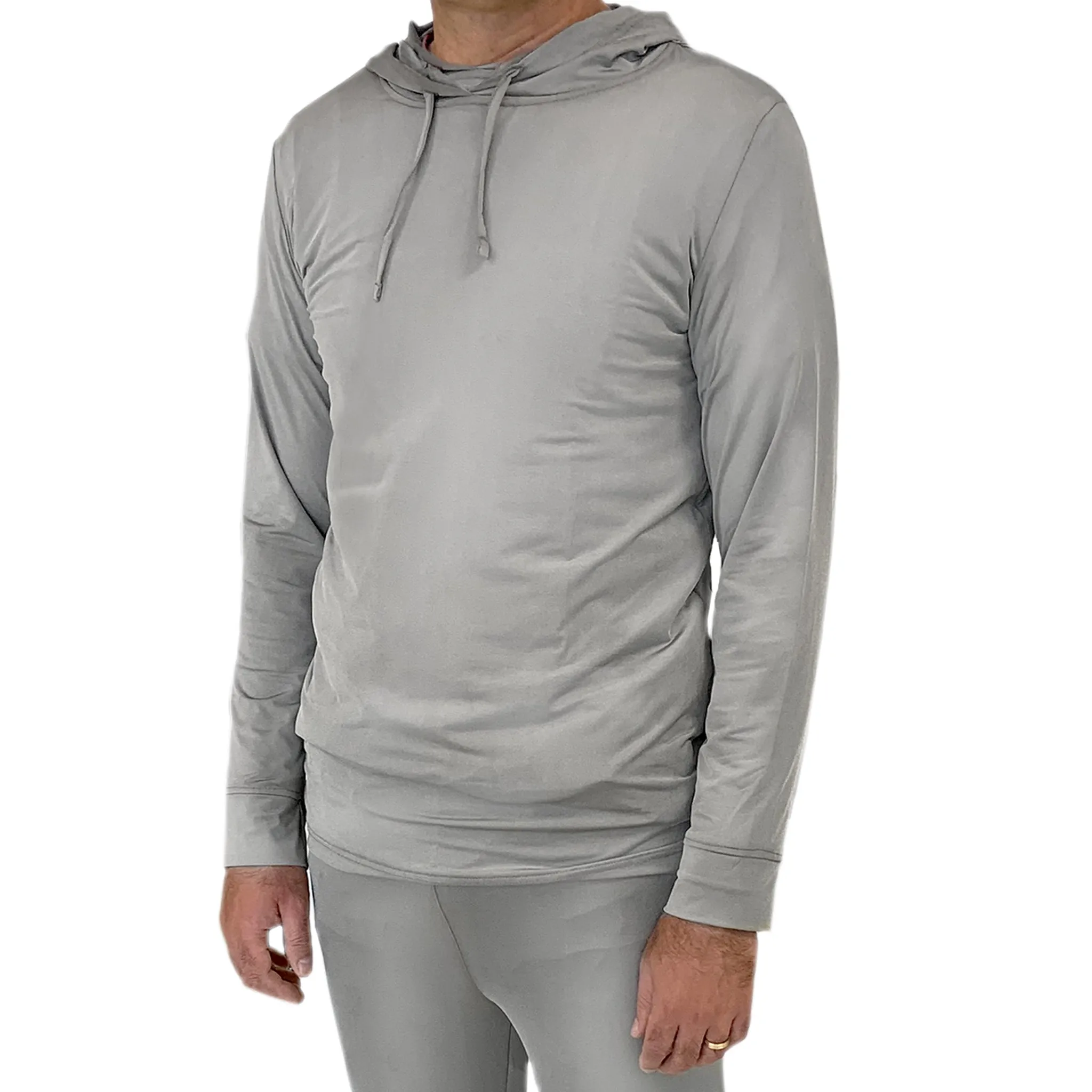 EMF 5G Shielding Hoodie (Silver-Elastic)