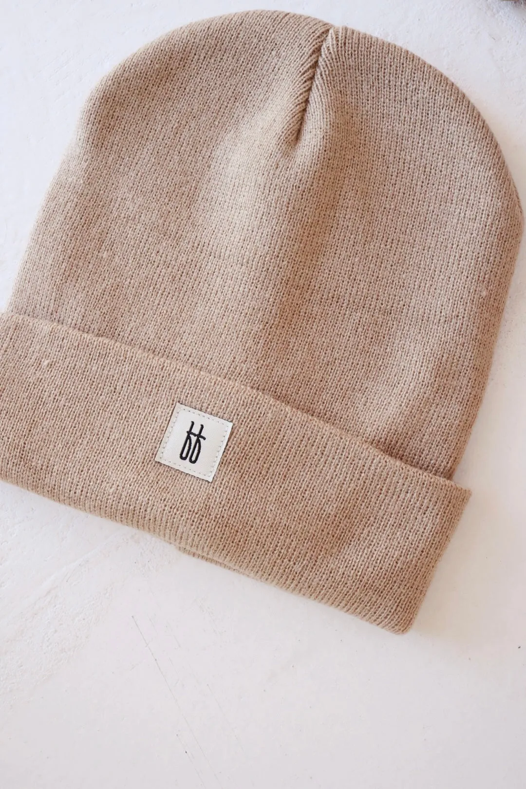 ff Knit Beanie | Taupe