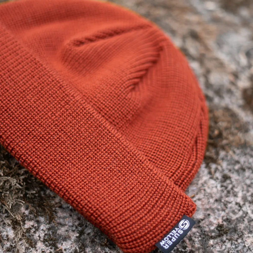 Fisherman Merino Wool Beanie