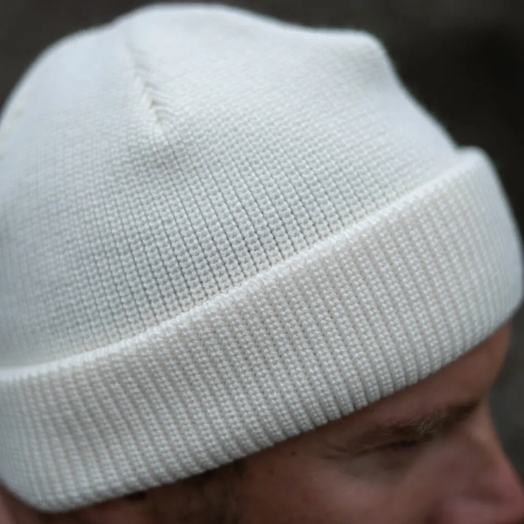 Fisherman Merino Wool Beanie