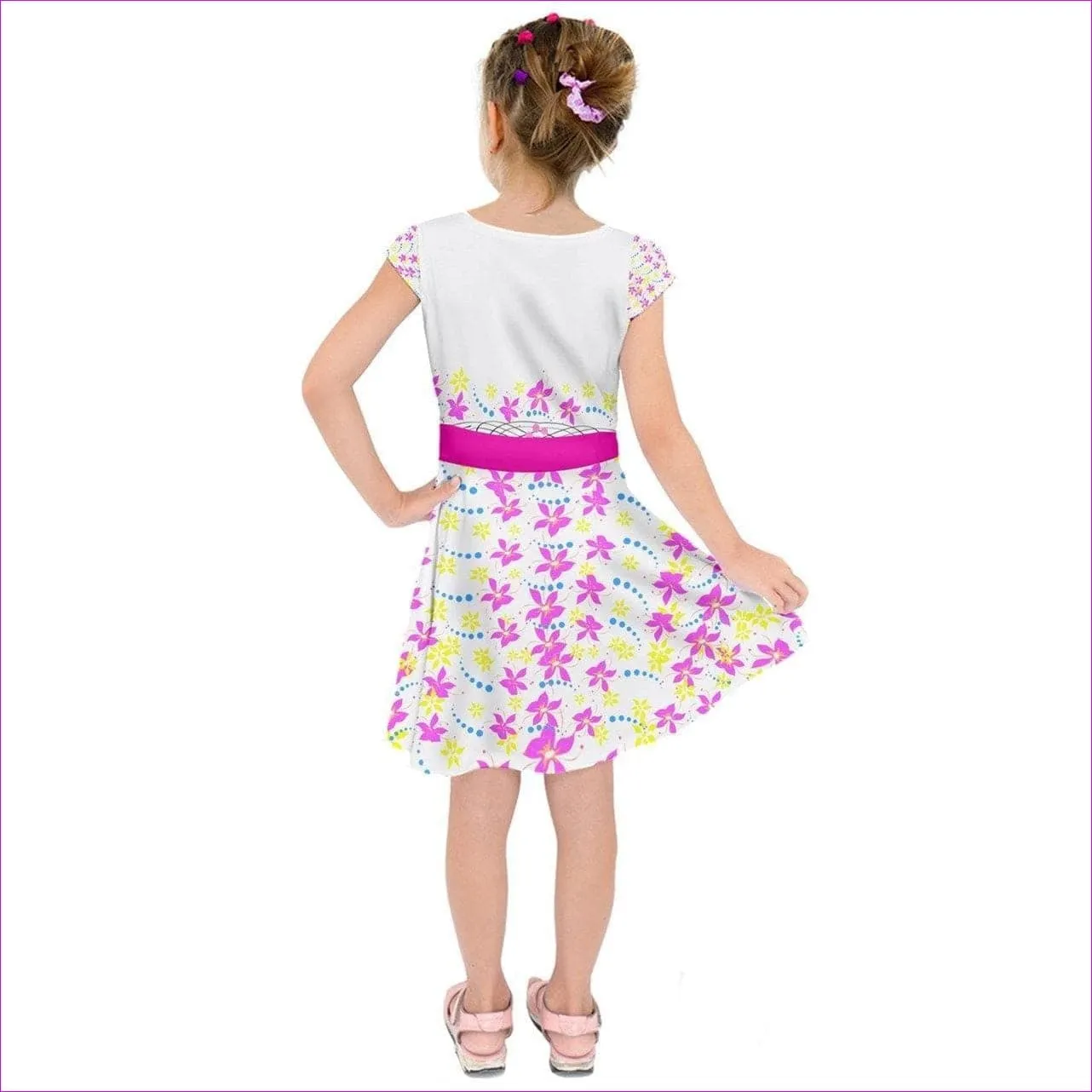 Floral Kids 2 Kids Short Sleeve Dress