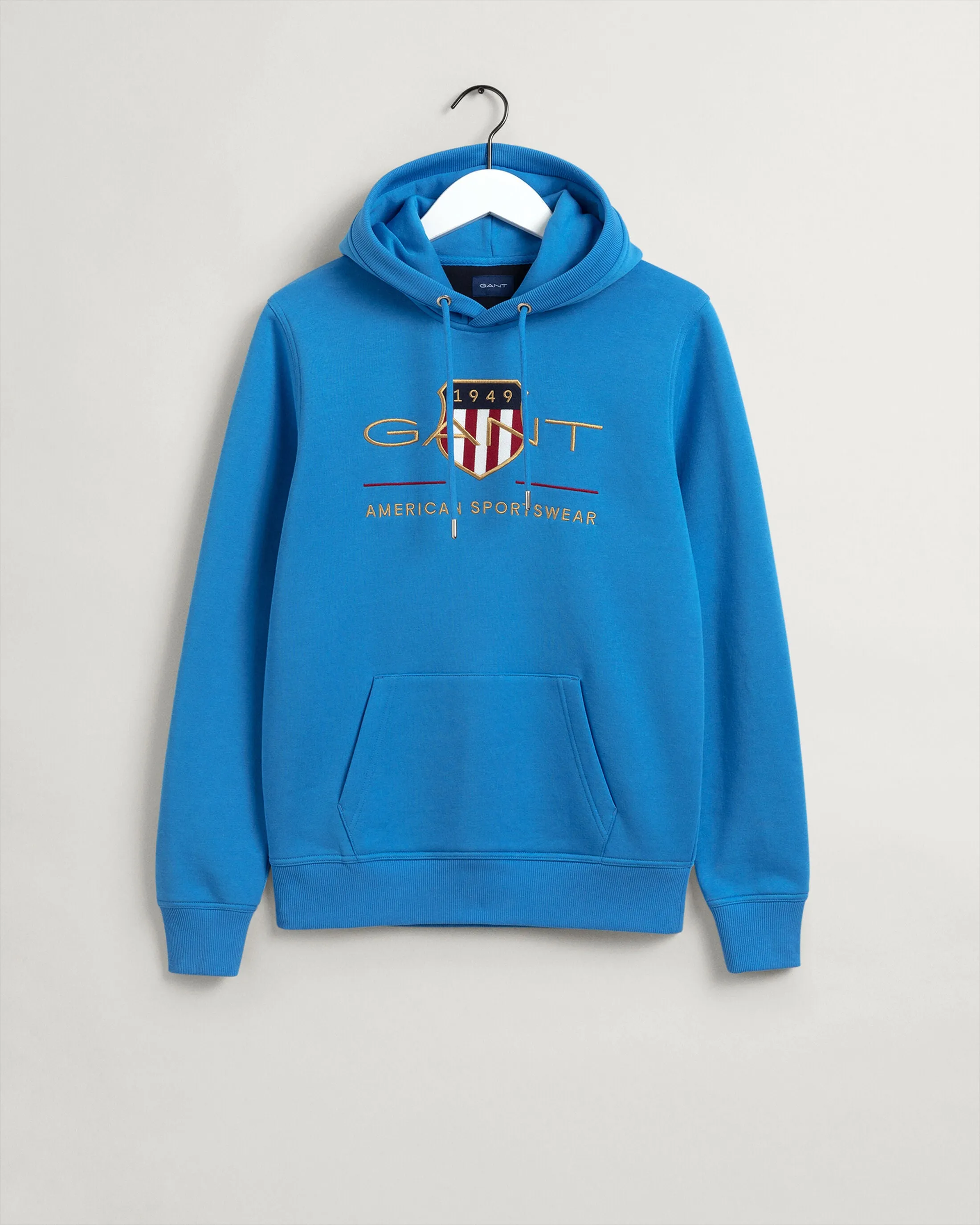 GANT - Achieve Shield Hoodie, Day Blue (XXL Only)