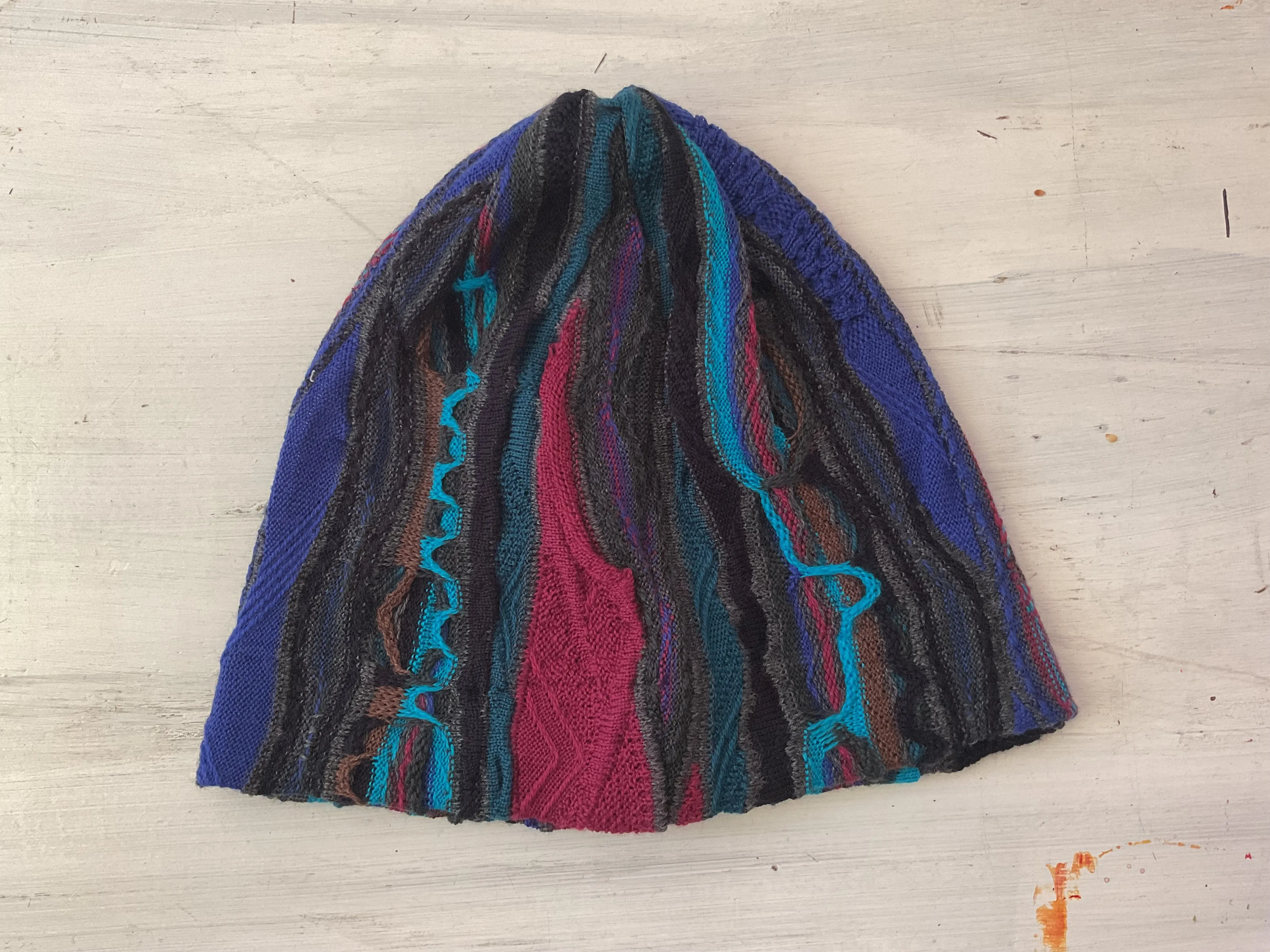 GECCU 3D-knitted merino wool ‘Ocean’ beanie