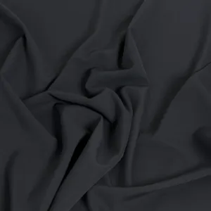 Graphite Grey Stretch Suiting Fabric 276