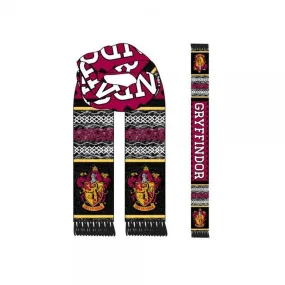 Harry Potter Gryffindor House Logo Adult Jacquard Knit Scarf