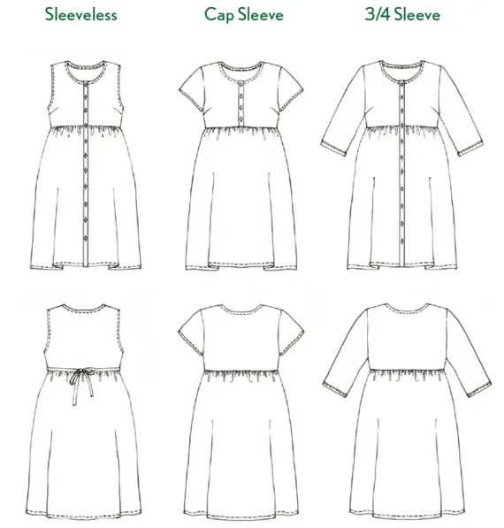 Hinterland Dress pattern