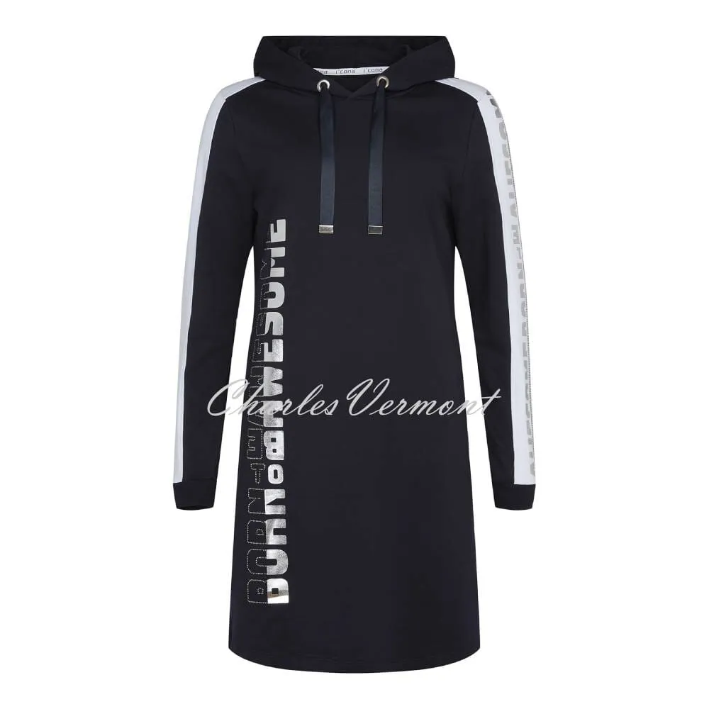 I’cona ‘Born to be Awesome’ Hooded Dress – Style 68016-60052-69