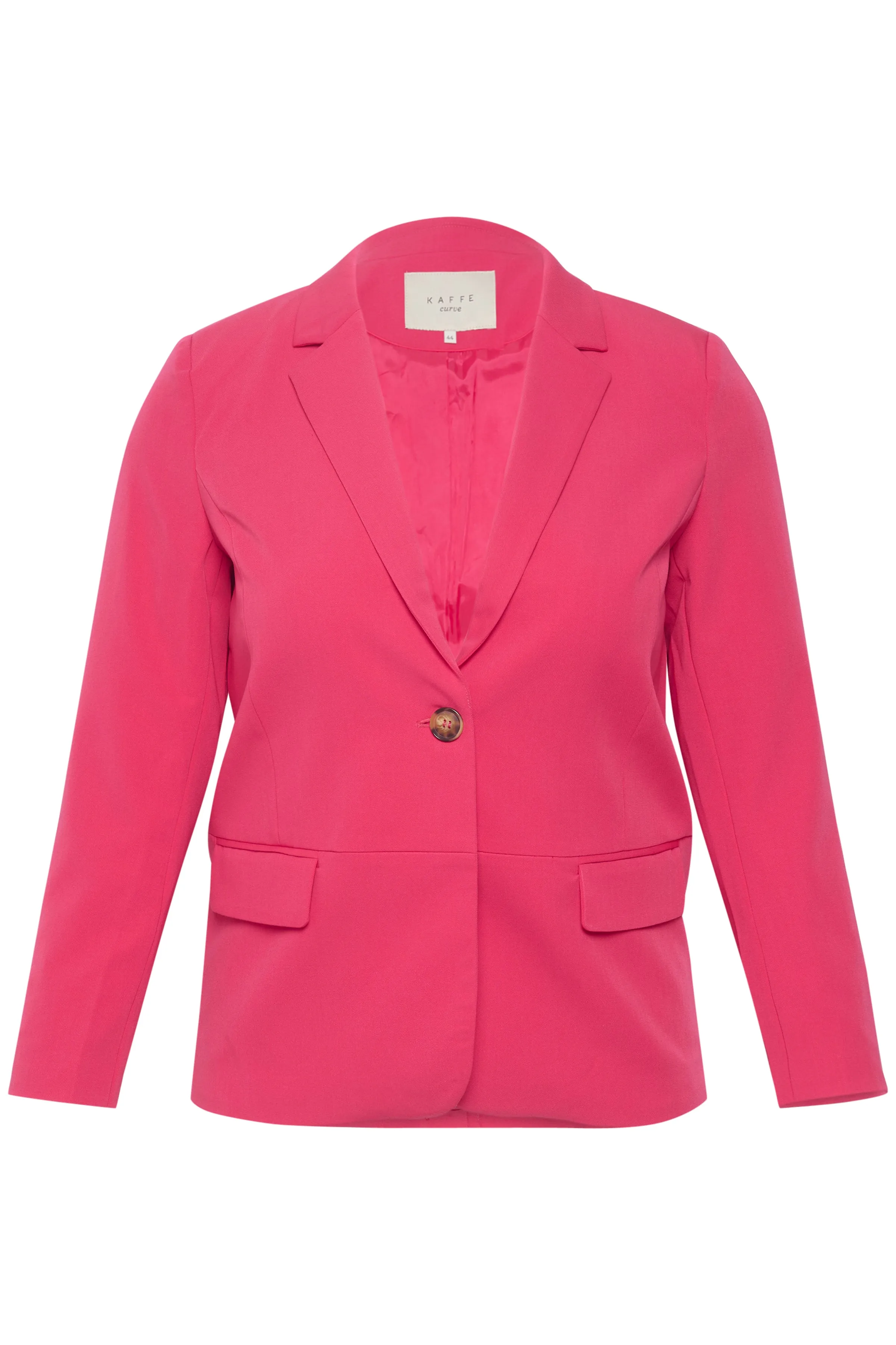 Kaffe Curve Sakira Blazer in Pink