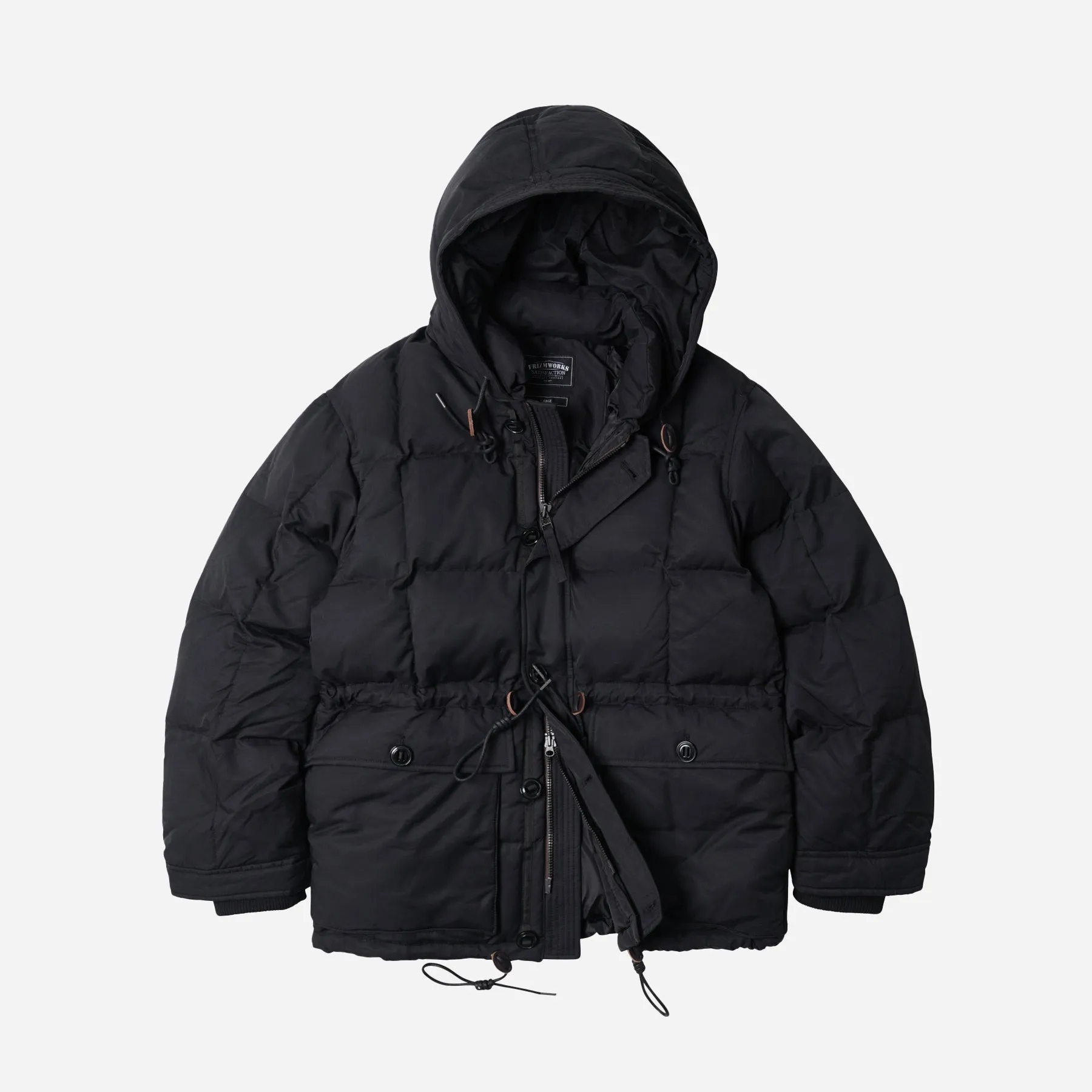 KARAKORAM DOWN PARKA JACKET - BLACK