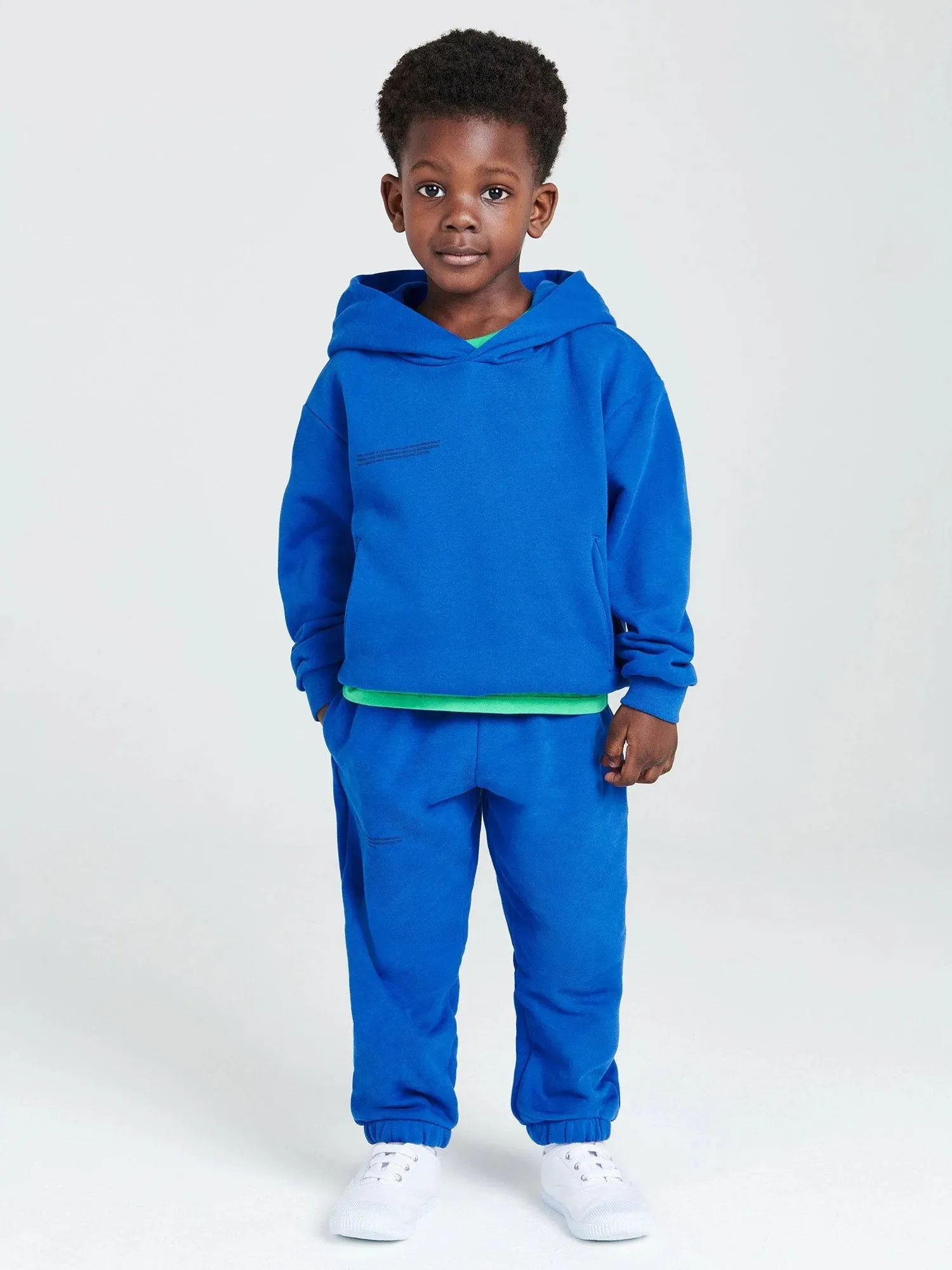 Kids' 365 Hoodie - Bright Tones—cobalt blue