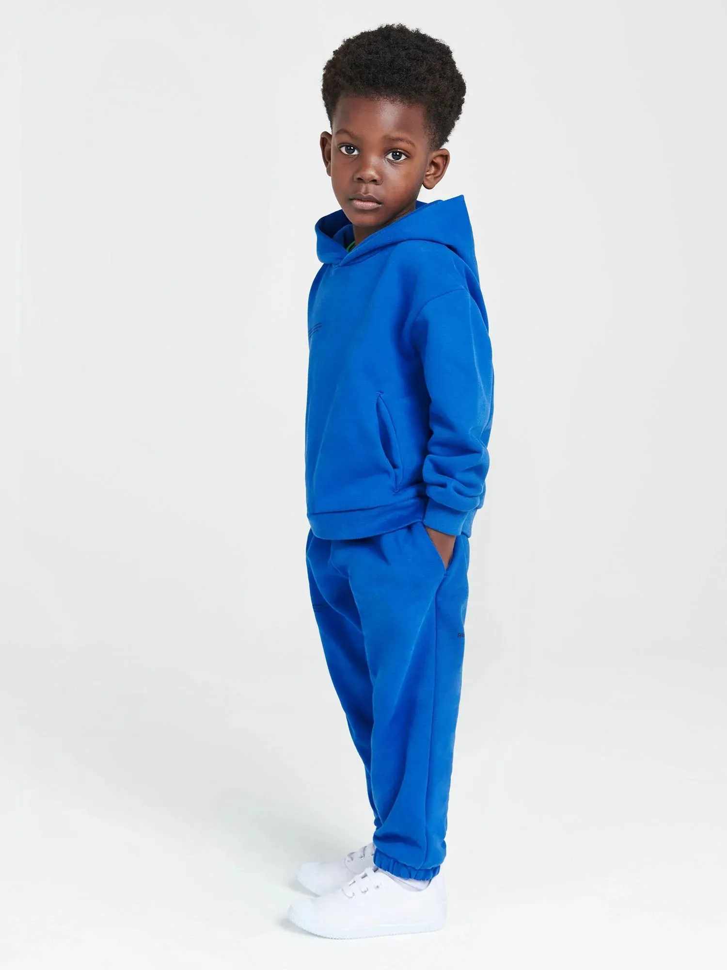 Kids' 365 Hoodie - Bright Tones—cobalt blue