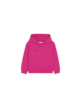 Kids' 365 Hoodie - Bright Tones—foxglove pink