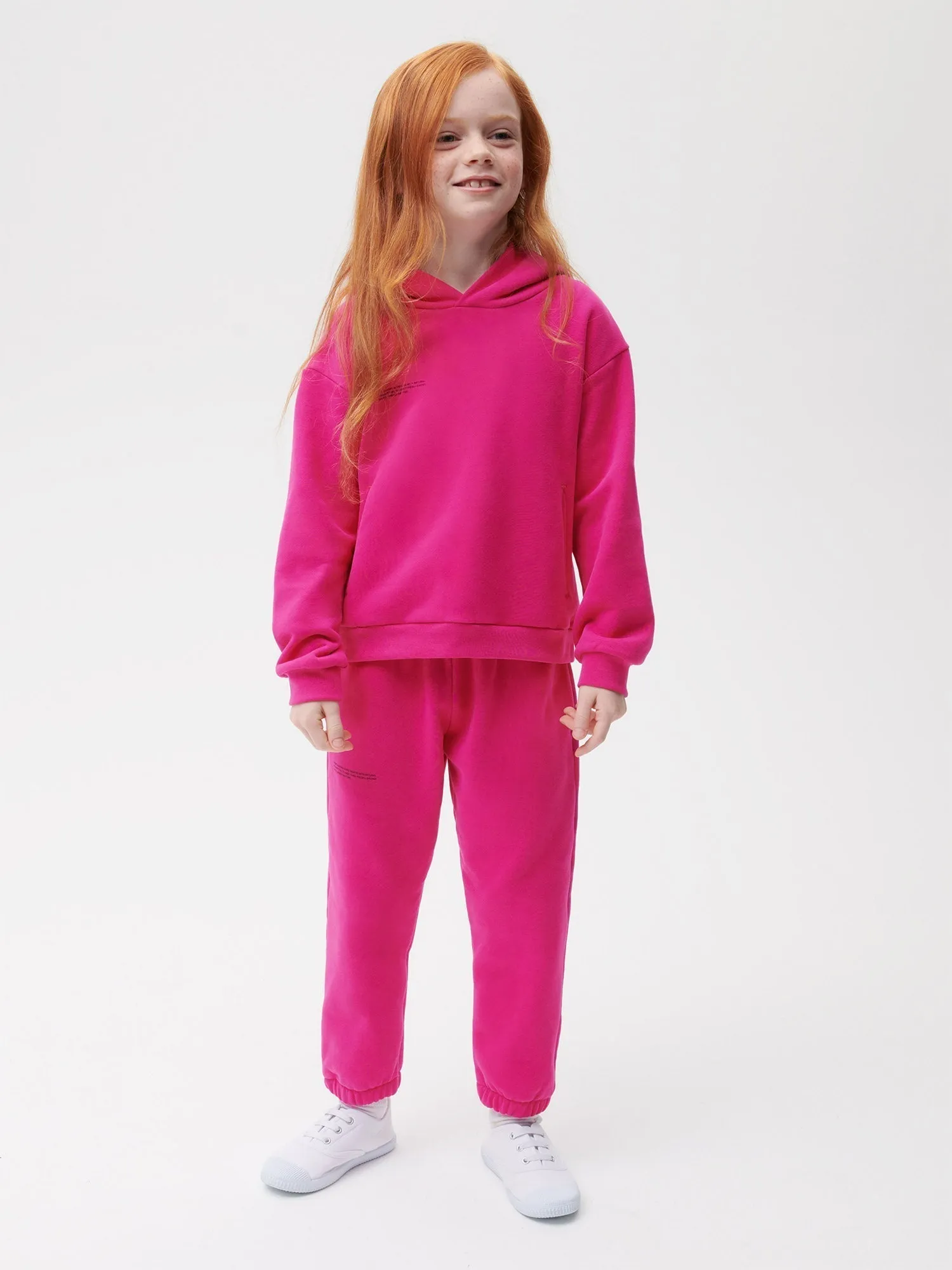 Kids' 365 Hoodie - Bright Tones—foxglove pink