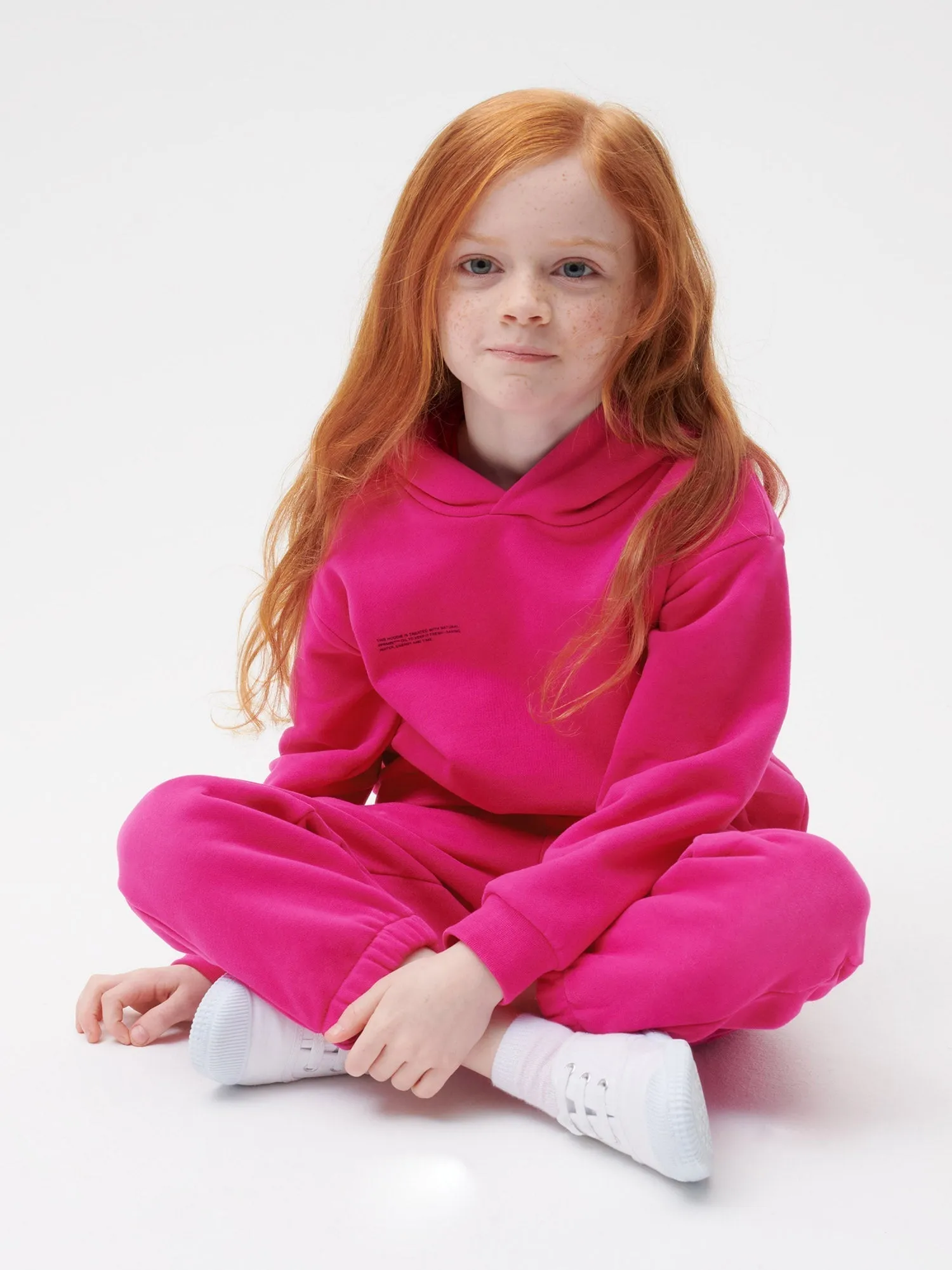 Kids' 365 Hoodie - Bright Tones—foxglove pink