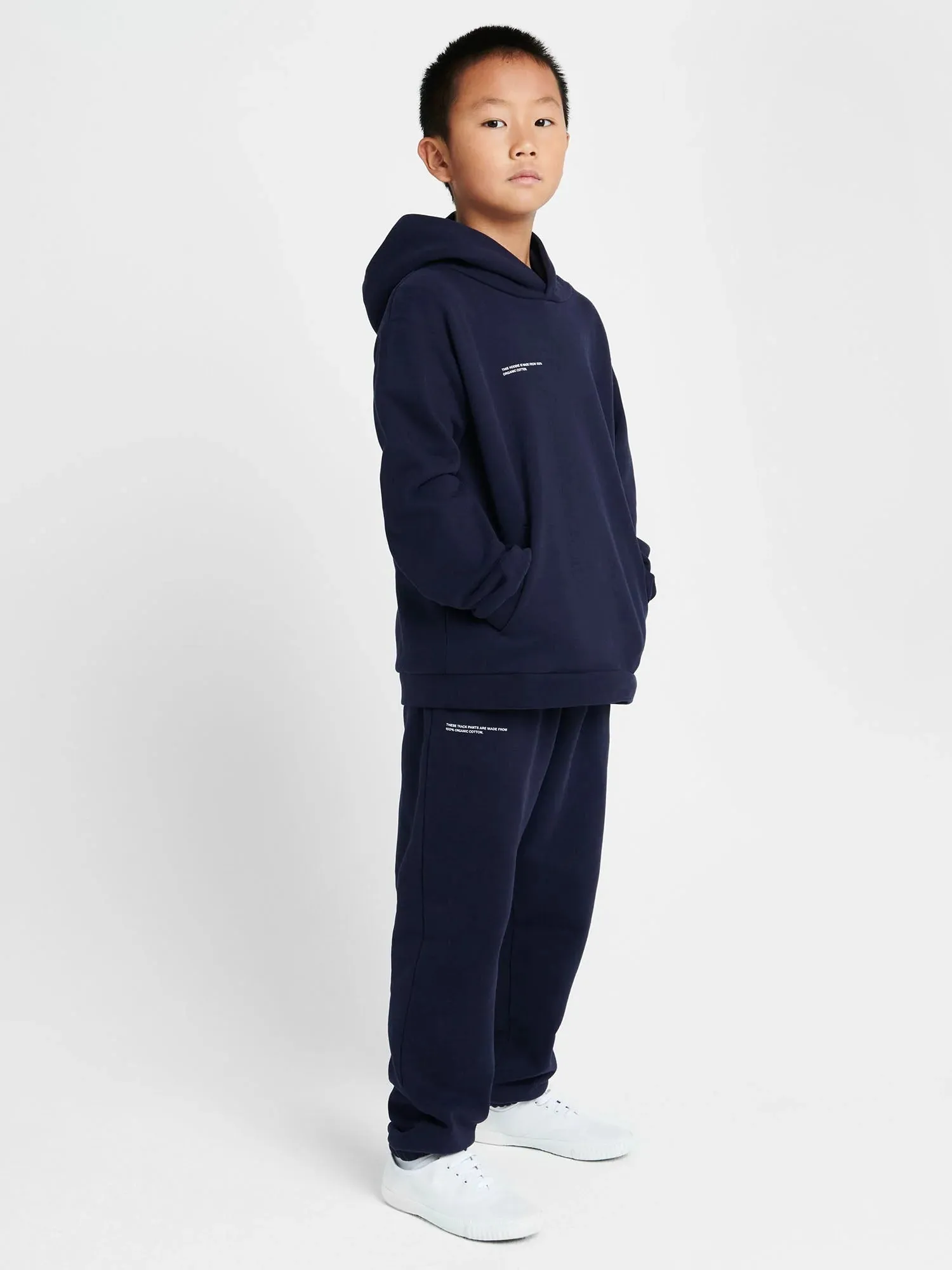 Kids' 365 Hoodie - Neutral Tones—navy blue