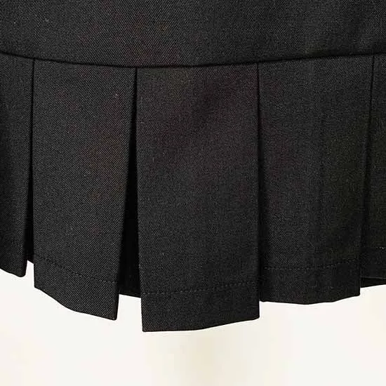 Ladies Black Short Blazer   Black Skirt 2 Pieces Set Mini Skirt Suits