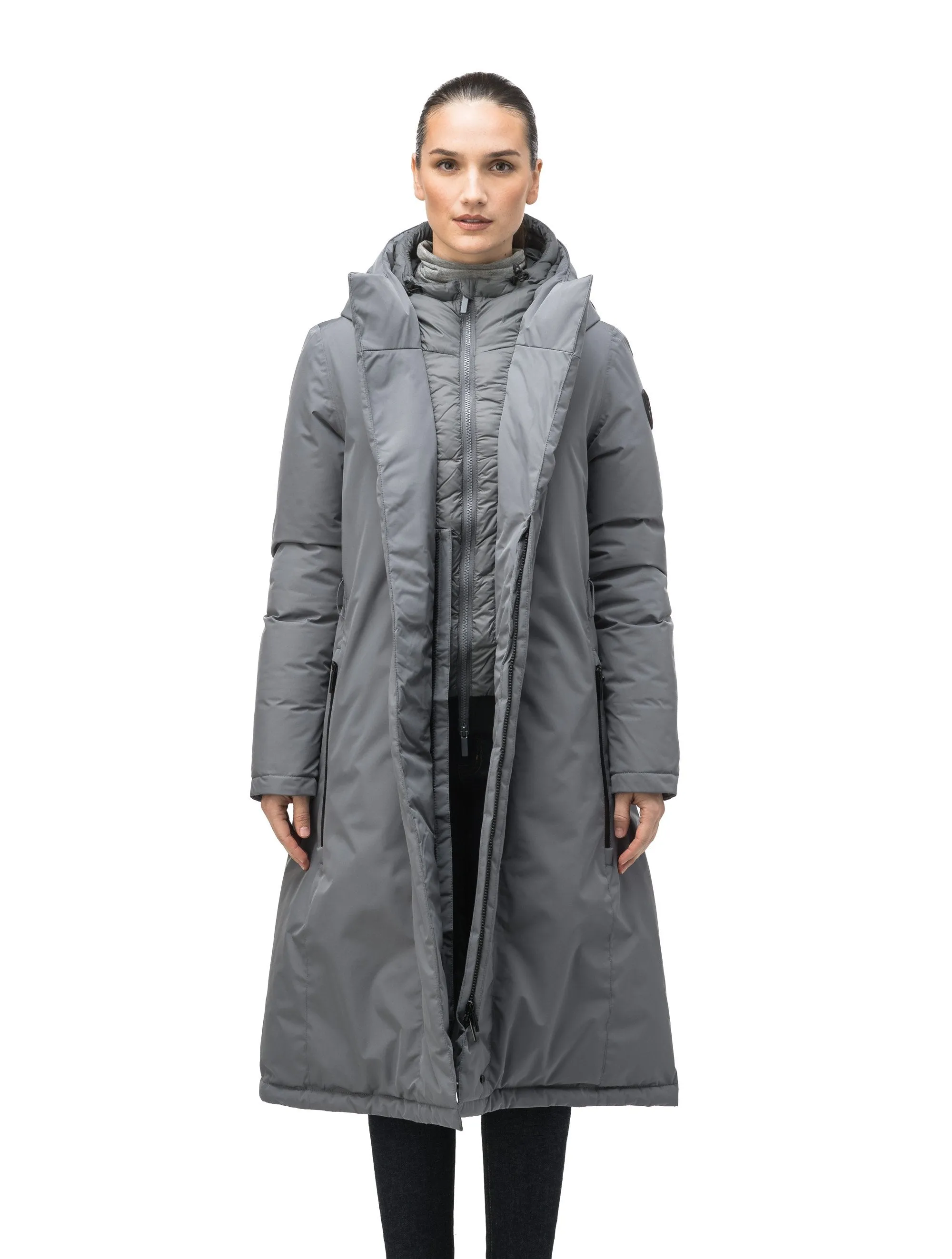 Lara Women's Belted Parka