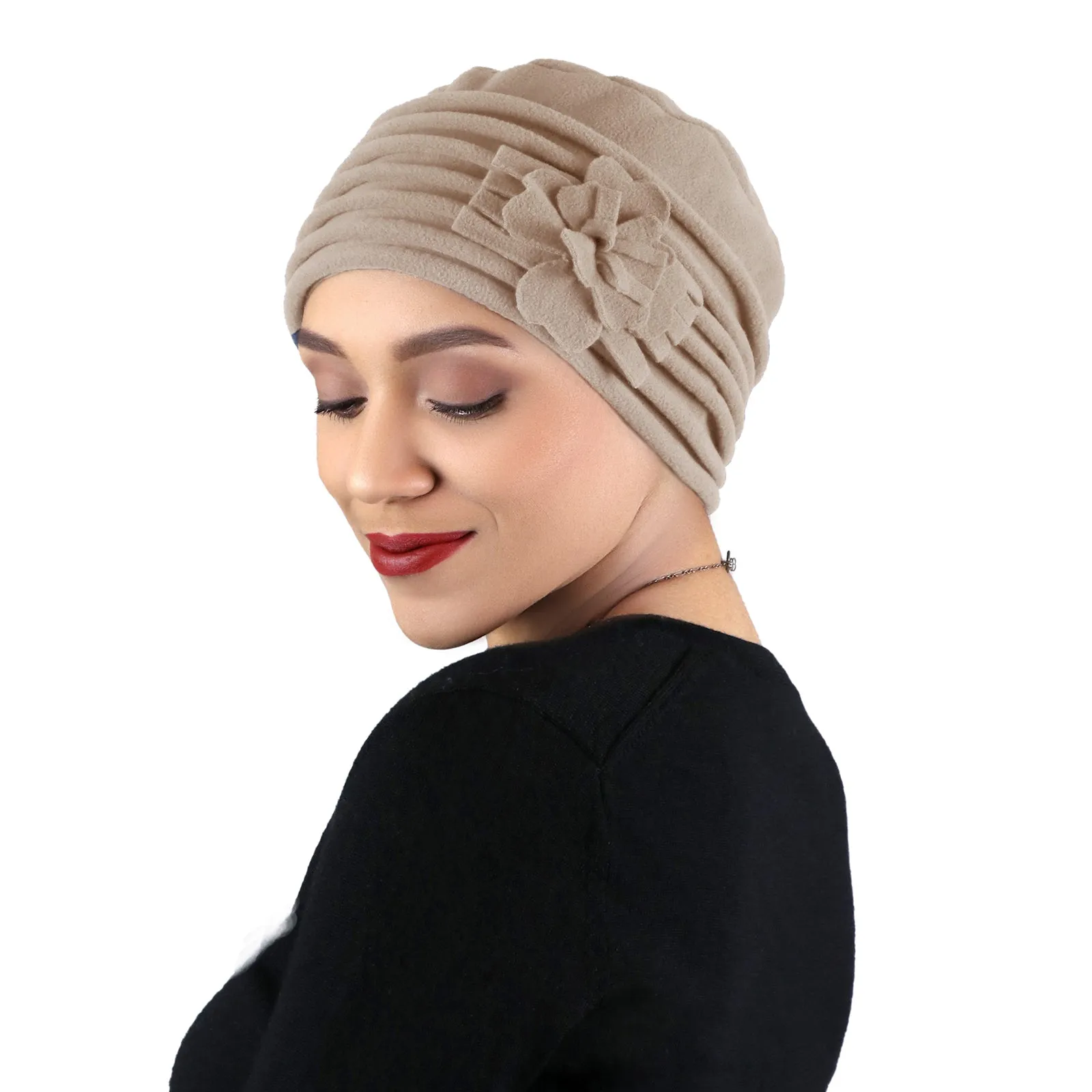 Lauren Luxury FLEECE Beanie Hat for Women