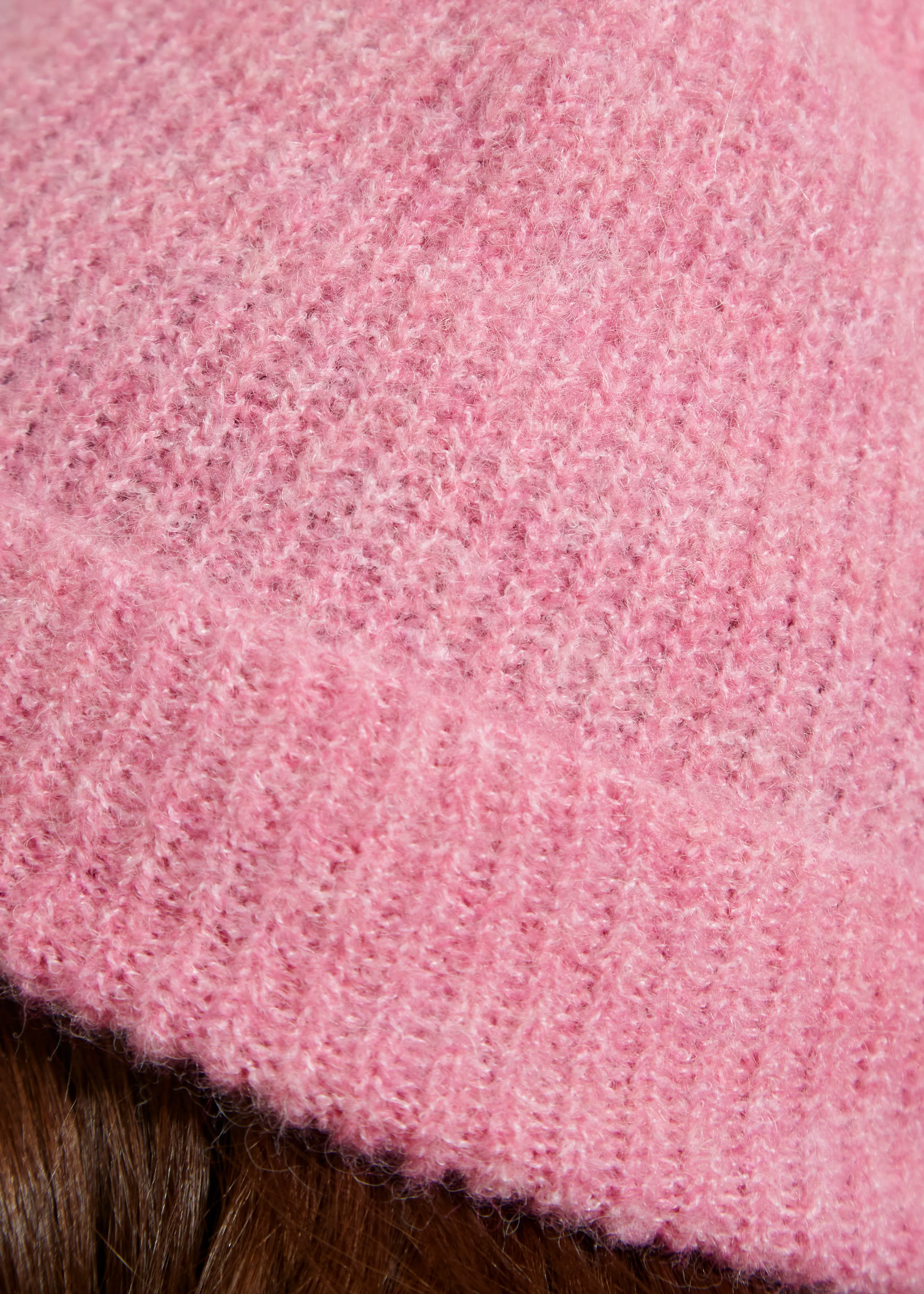 Lecerove Raspberry Alpaca Blend Beanie