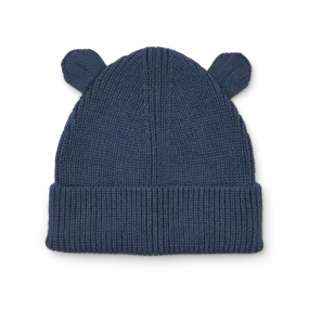 Liewood Gina beanie with ears | Indigo blue