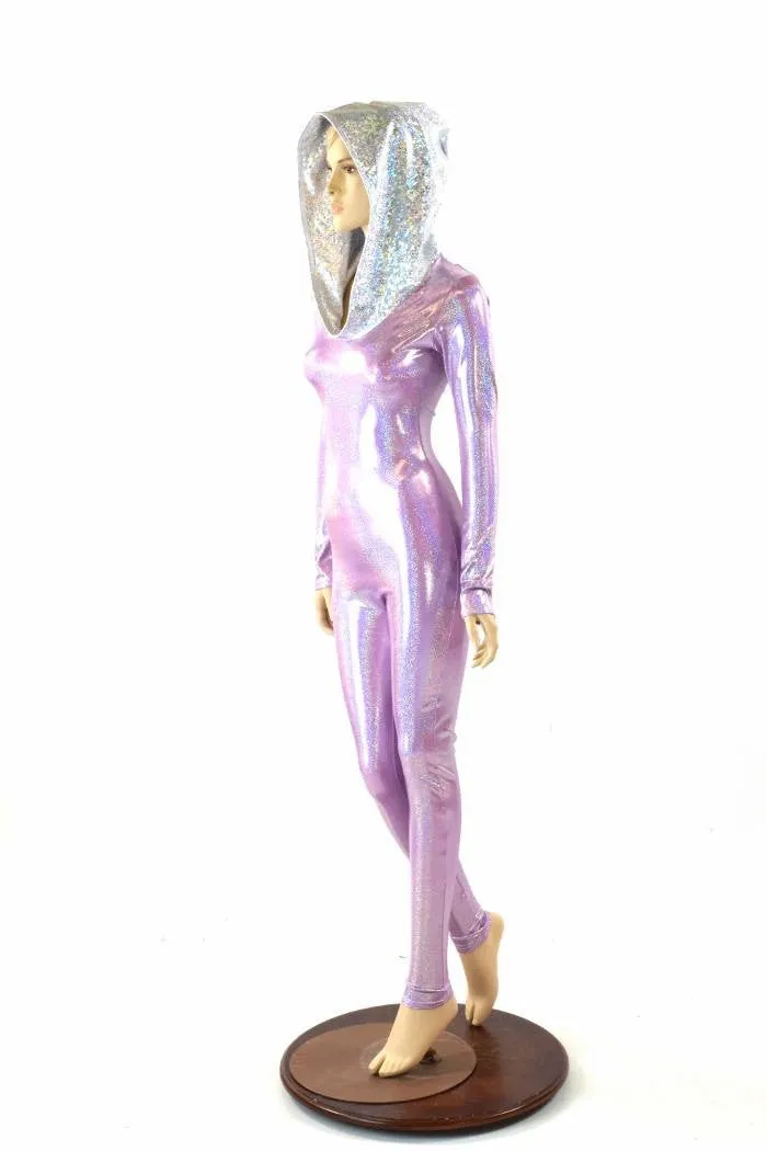 Lilac Space Girl Catsuit