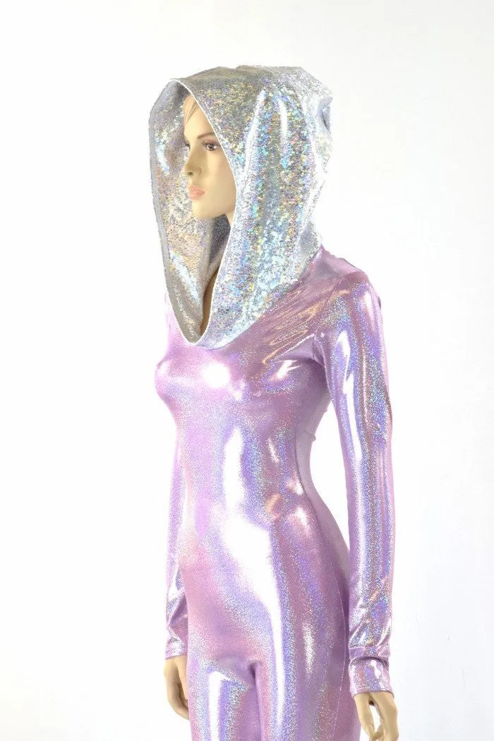 Lilac Space Girl Catsuit