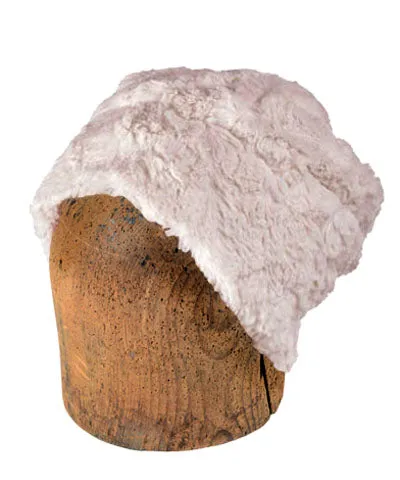 Men's Beanie Hat, Reversible - Cuddly Faux Furs