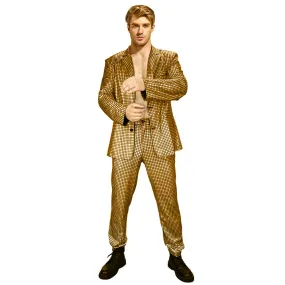 Men's Disco Costumes Jacket Pants Halloween Cosplay