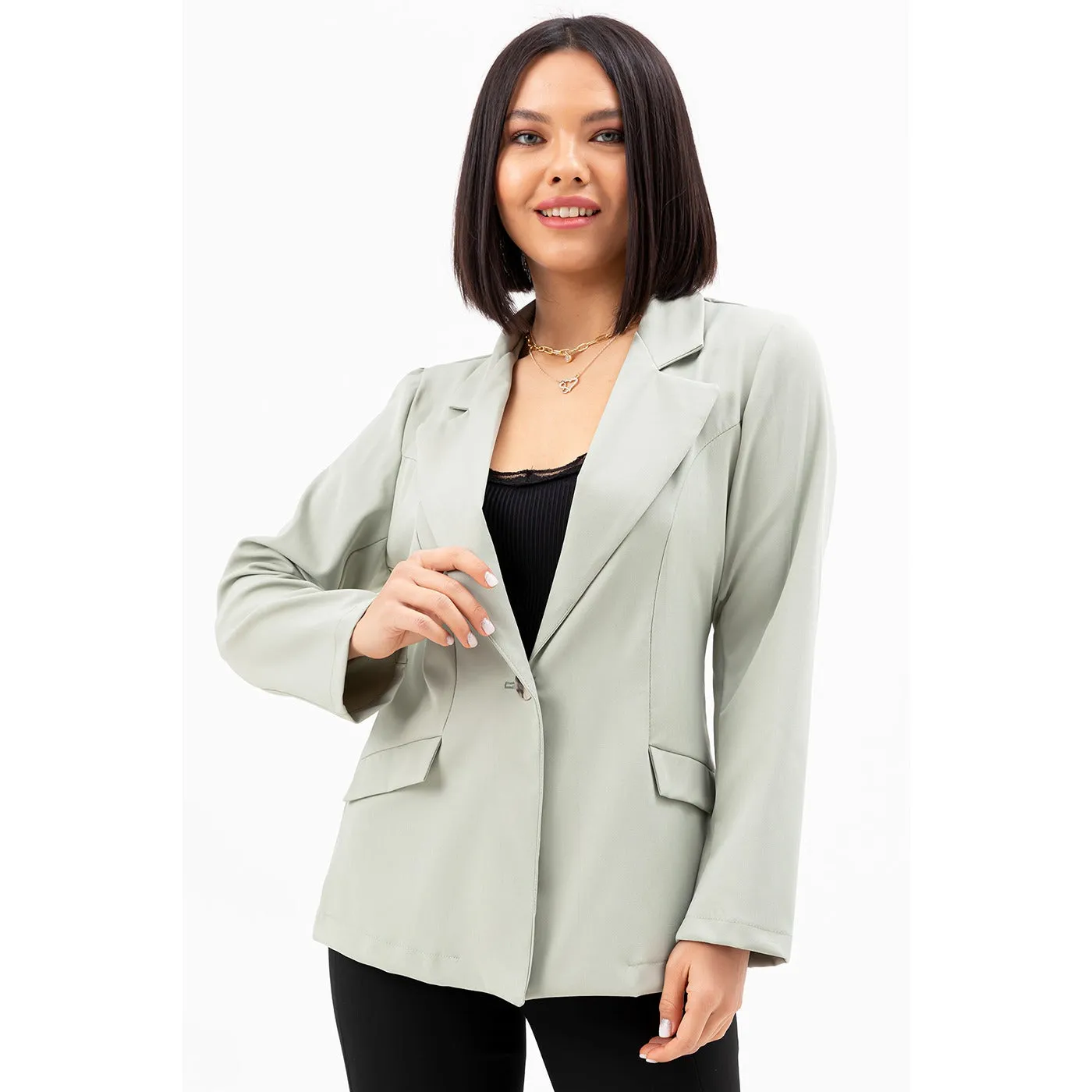 Mint Blazer Jacket