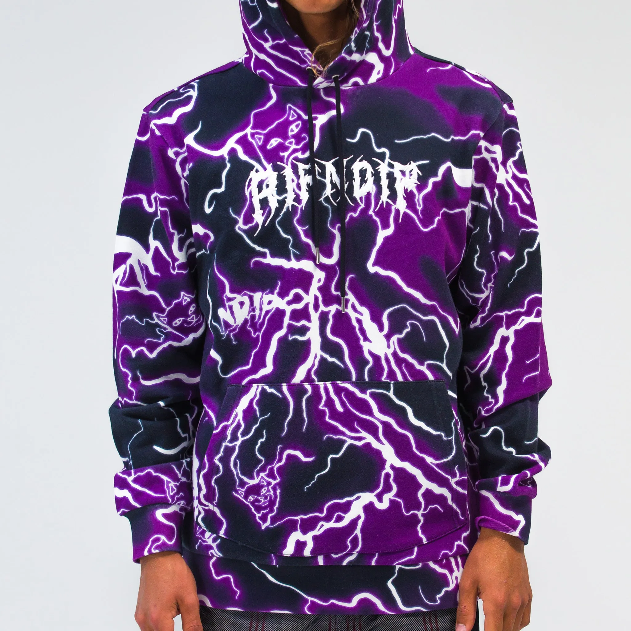 Nikola Hoodie (Black / Purple)