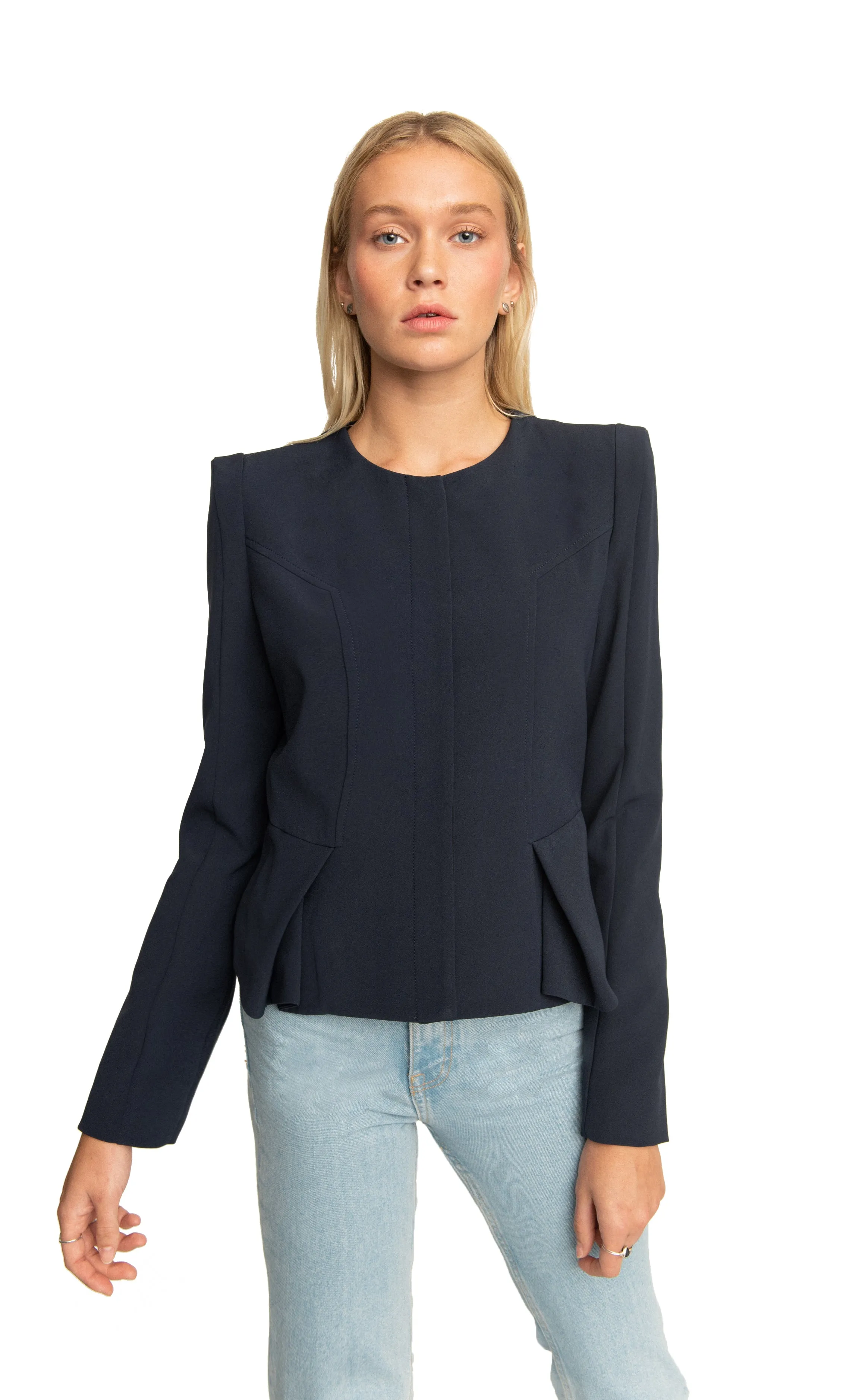 Olivia Blazer- Navy