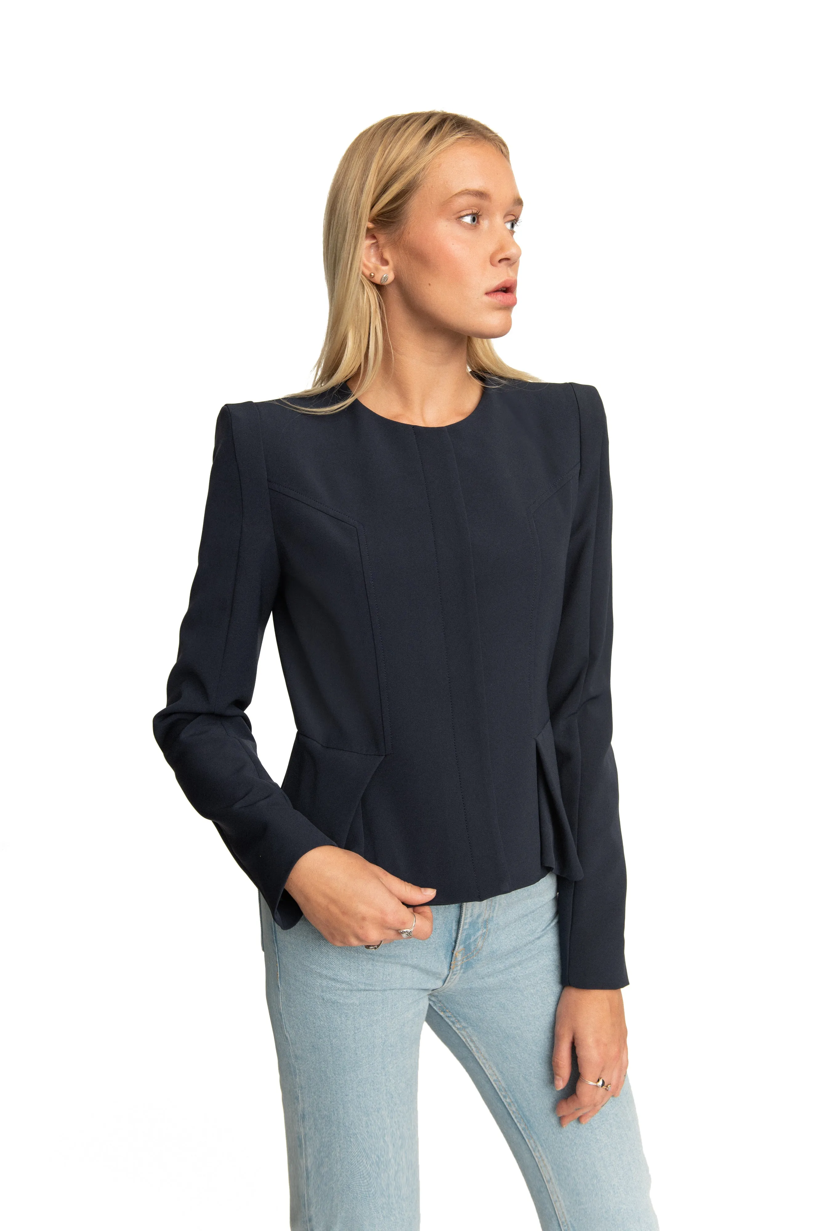 Olivia Blazer- Navy