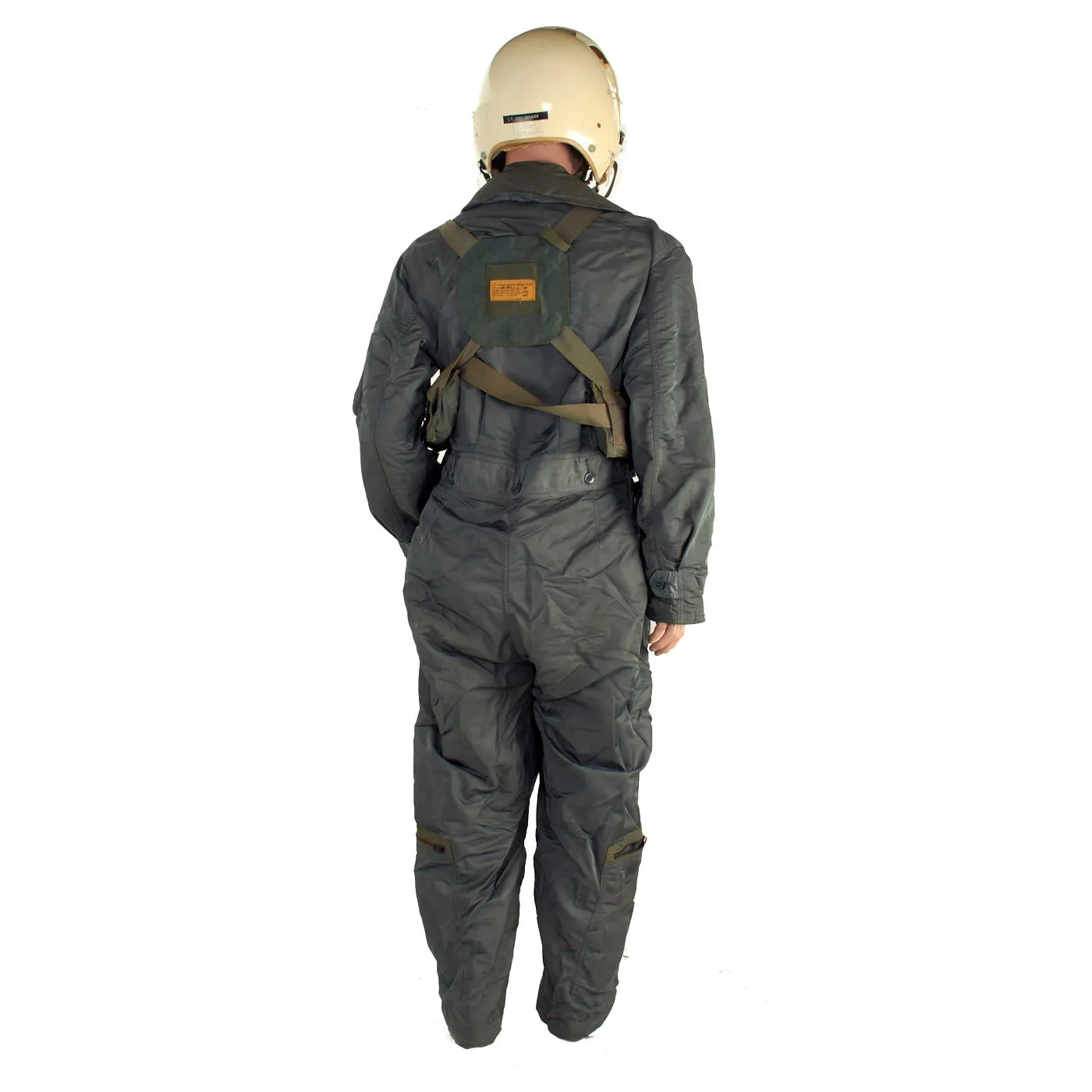 Original U.S. Korean War / Vietnam War Named Pilot’s Uniform Grouping Featuring Flight Suit and HBU-2A/P Flight Helmet - Lt. Col. William Evans