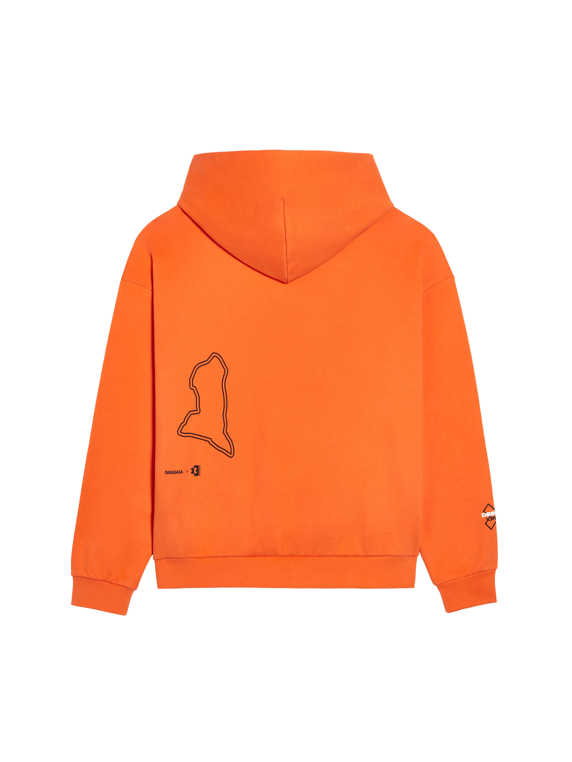 PANGAIA x Extreme-E Hoodie—persimmon orange