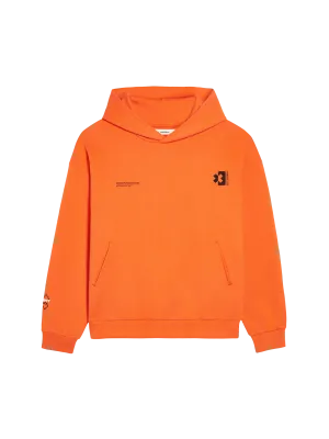 PANGAIA x Extreme-E Hoodie—persimmon orange