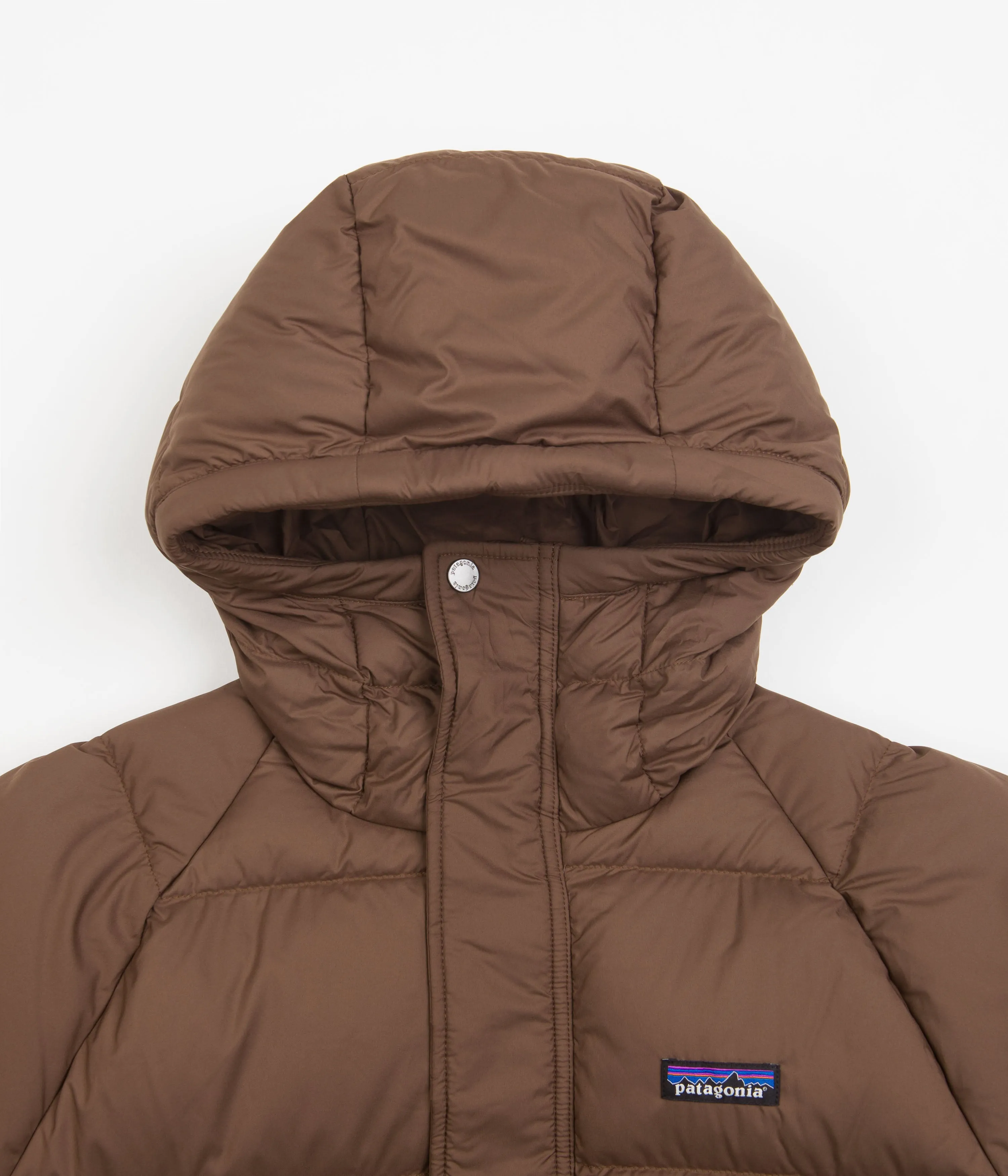 Patagonia Silent Down Parka - Cone Brown