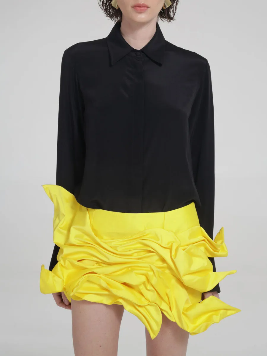 RAQUEL OROZCO Nerea Skirt - Yellow