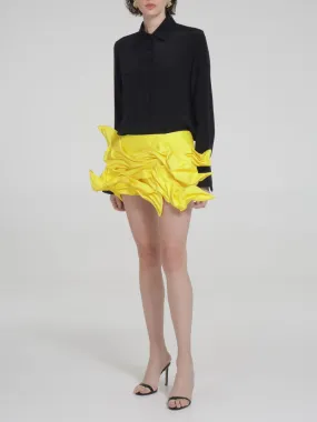 RAQUEL OROZCO Nerea Skirt - Yellow