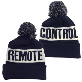 Remote Control Pom Pom Beanie