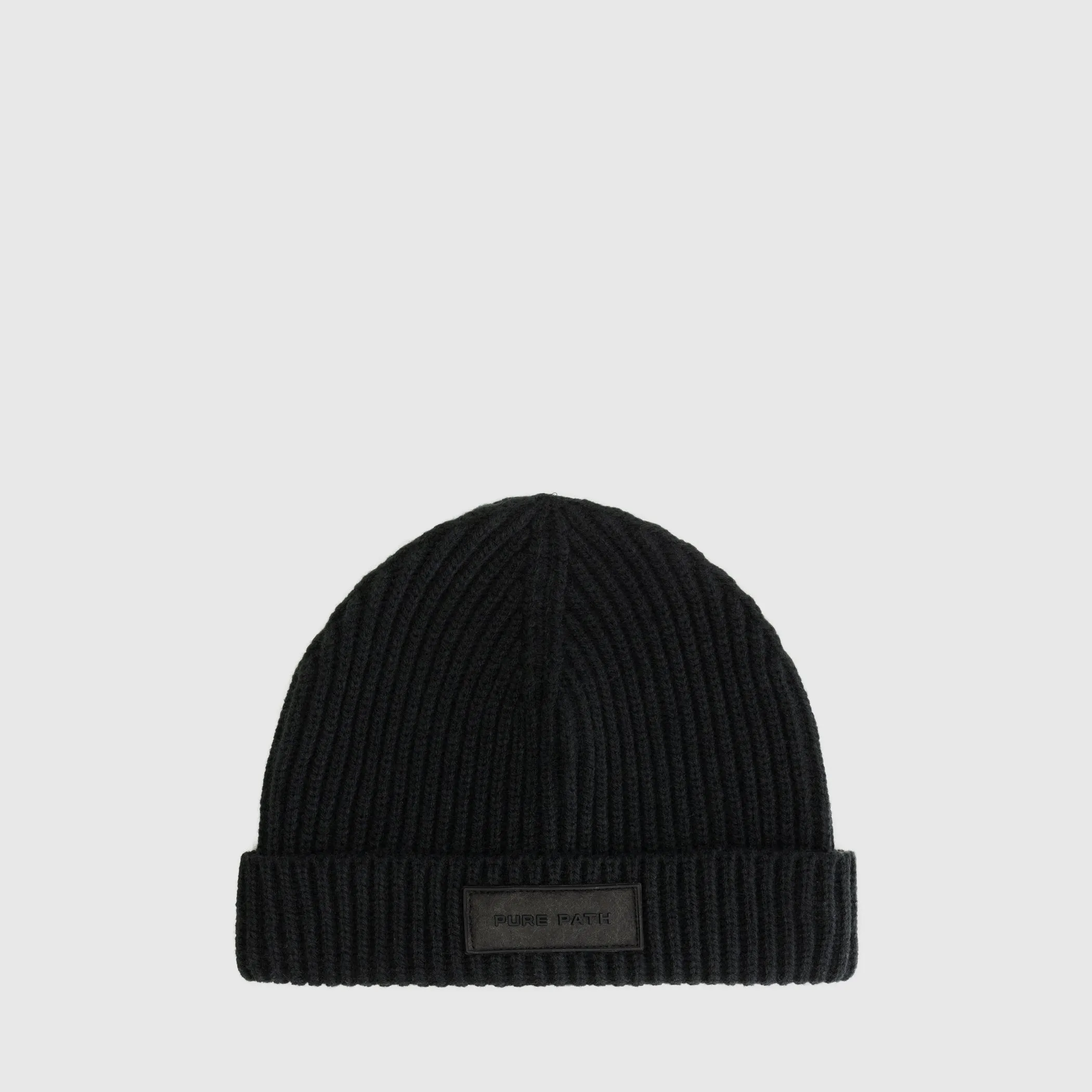 Ribbed Beanie | Black