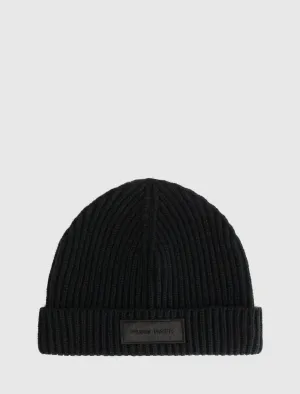 Ribbed Beanie | Black