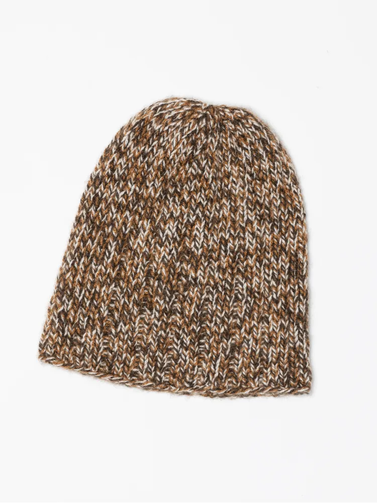 Ribbed Melange Hat